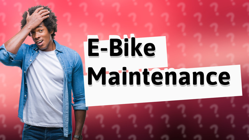 E-Bike Maintenance