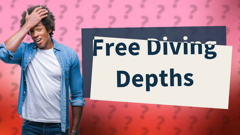 Free Diving Depths