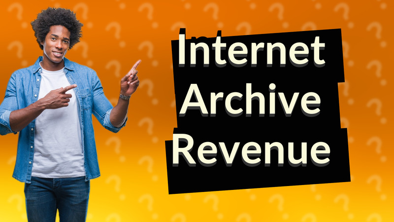 Internet Archive Revenue