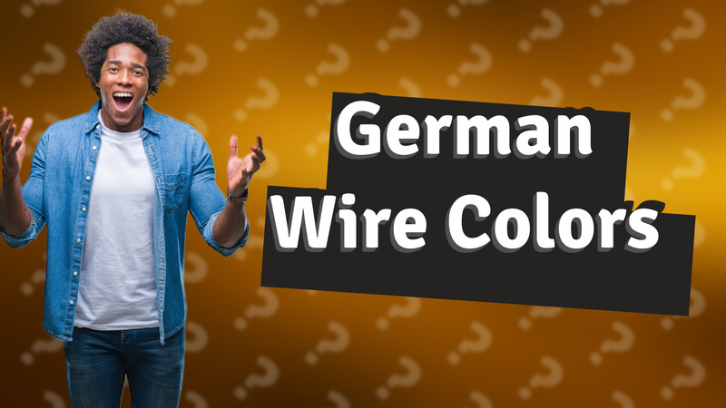 German Wire Colors