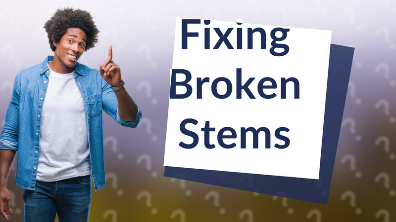 Fixing Broken Stems