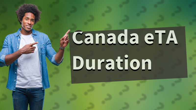 Canada eTA Duration