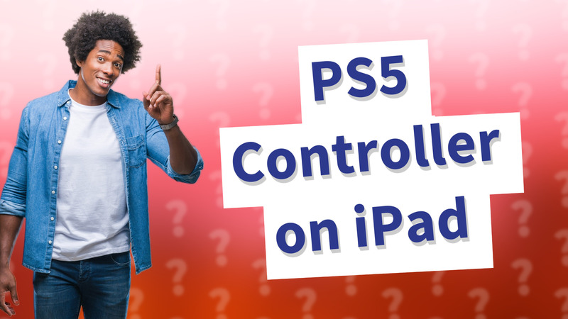PS5 Controller on iPad