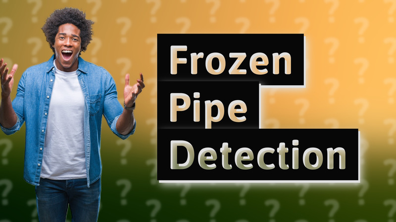 Frozen Pipe Detection