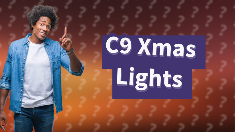 C9 Xmas Lights