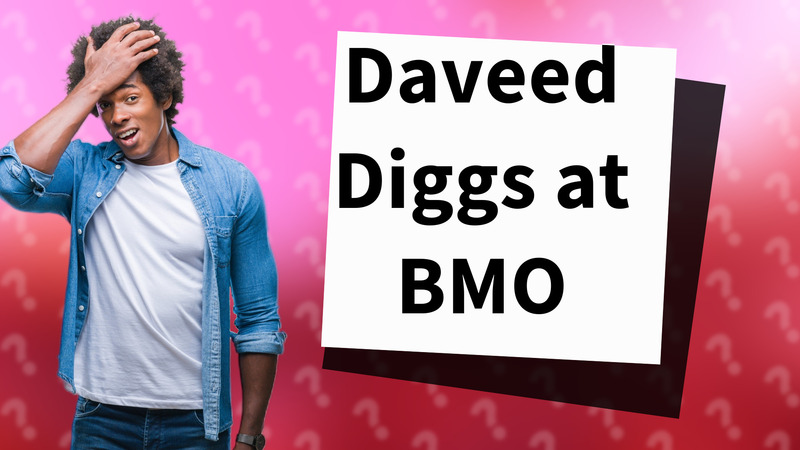 Daveed Diggs at BMO