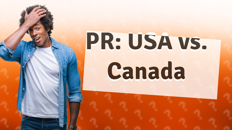 PR: USA vs. Canada