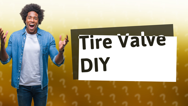 Tire Valve DIY