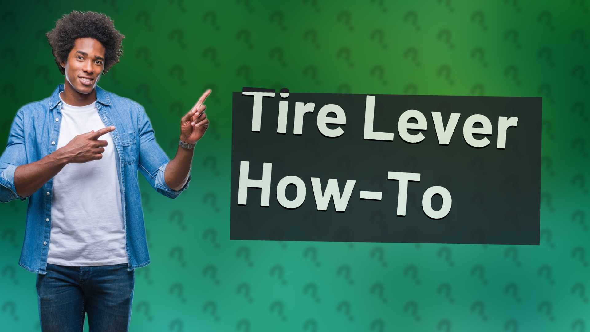 Tire Lever How-To