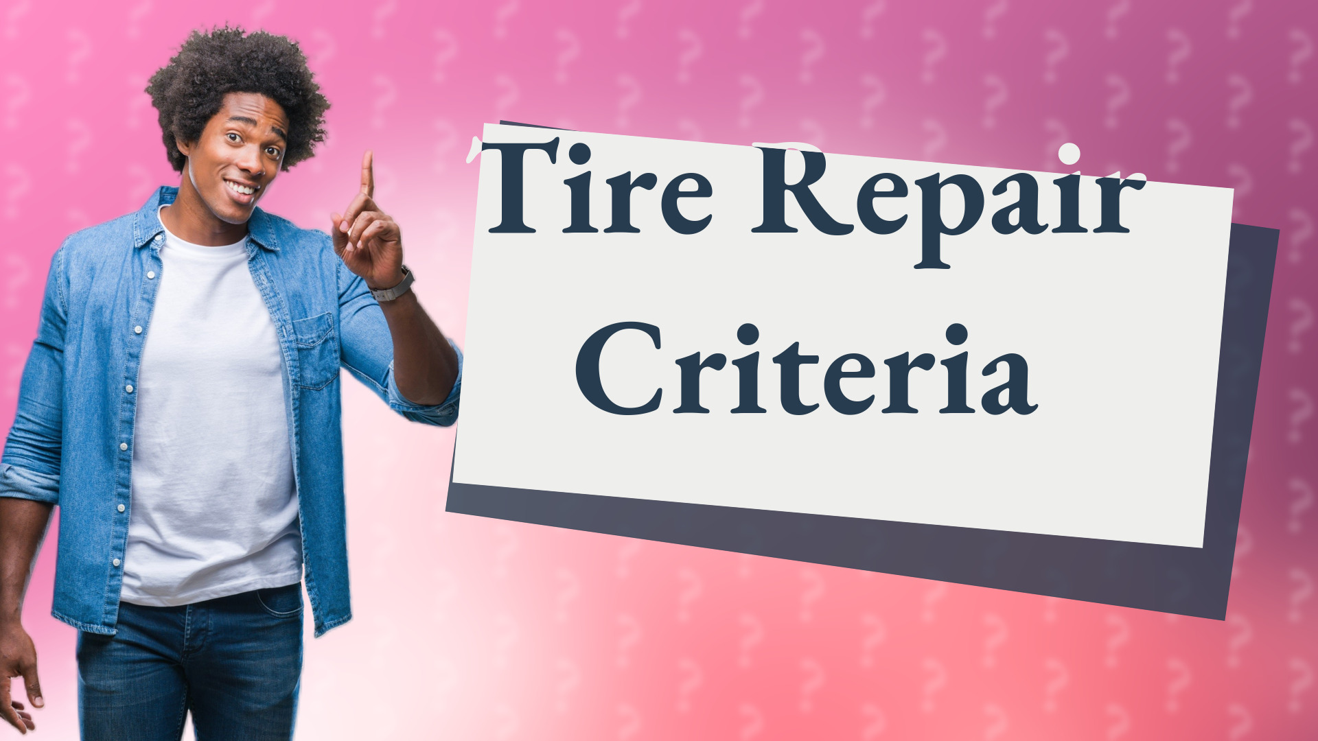 Tire Repair Criteria