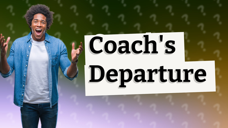 Coach's Departure