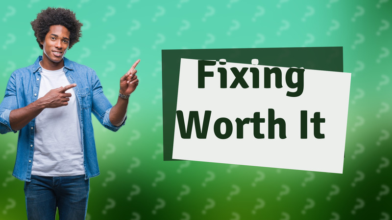 Fixing Worth It