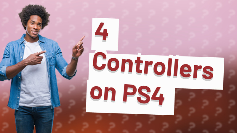 4 Controllers on PS4
