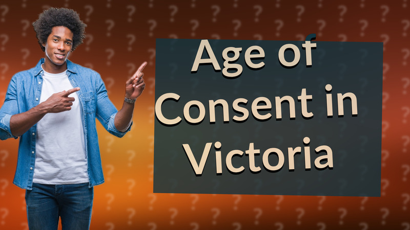Age of Consent in Victoria