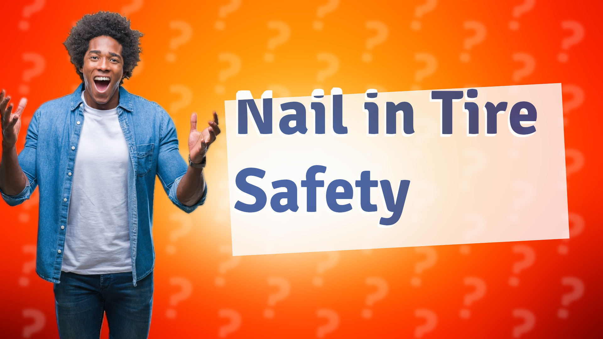 Nail in Tire Safety