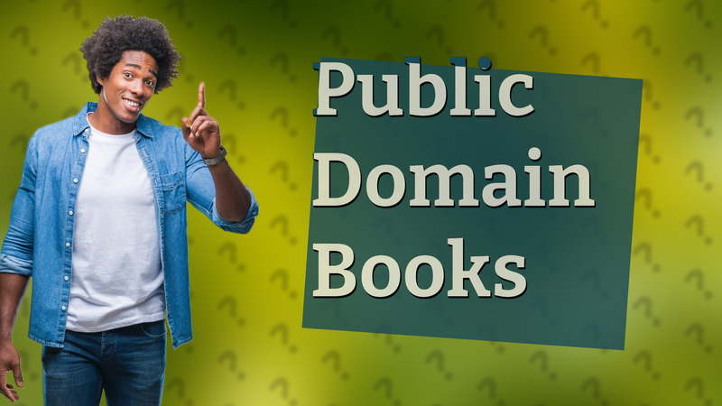Public Domain Books