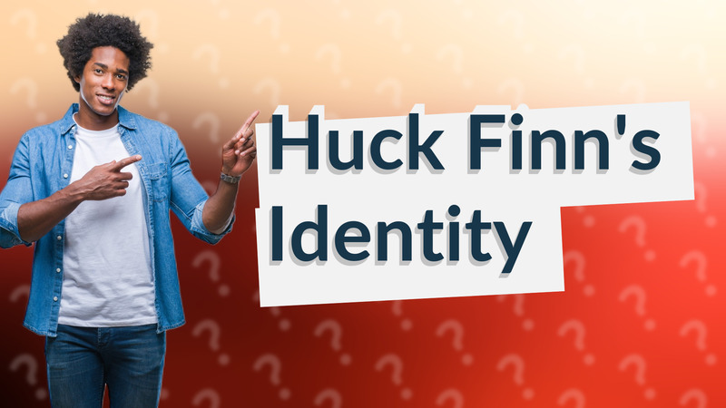 Huck Finn's Identity