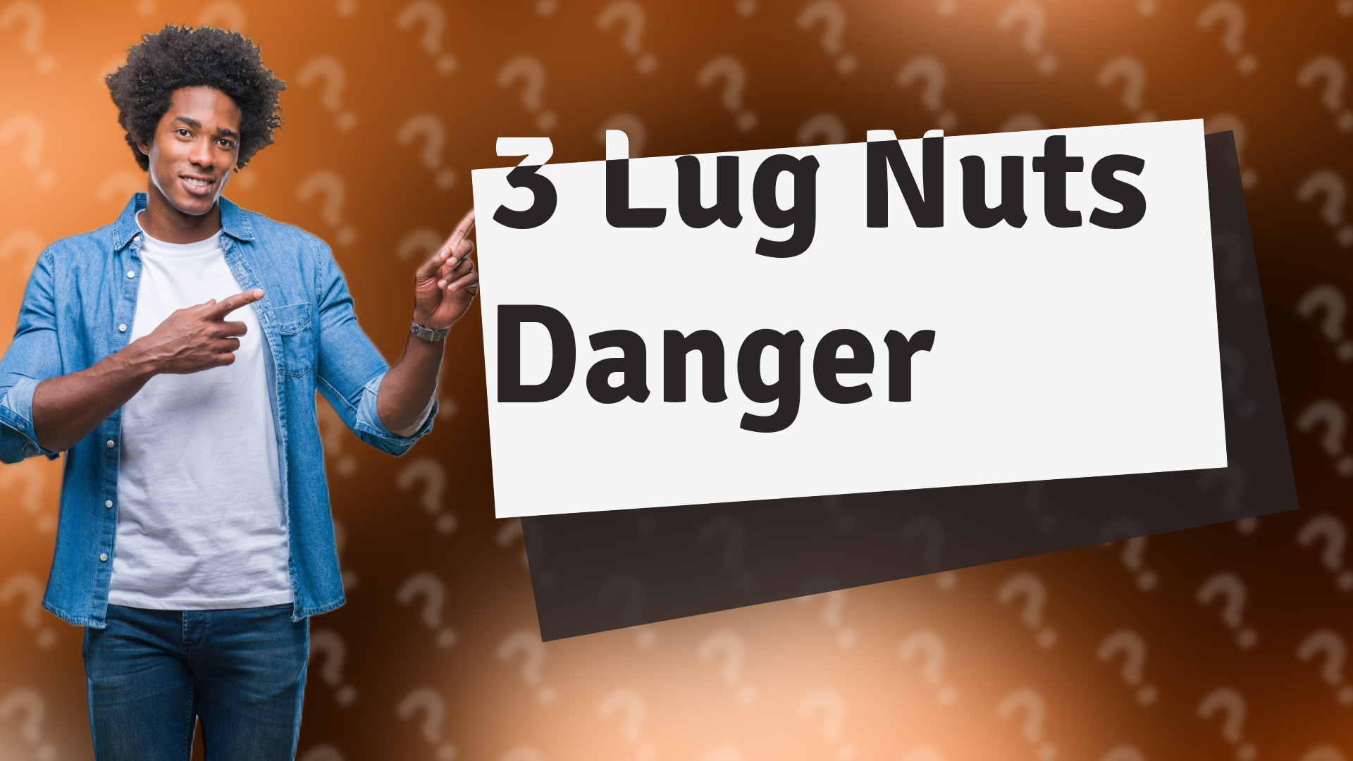 3 Lug Nuts Danger