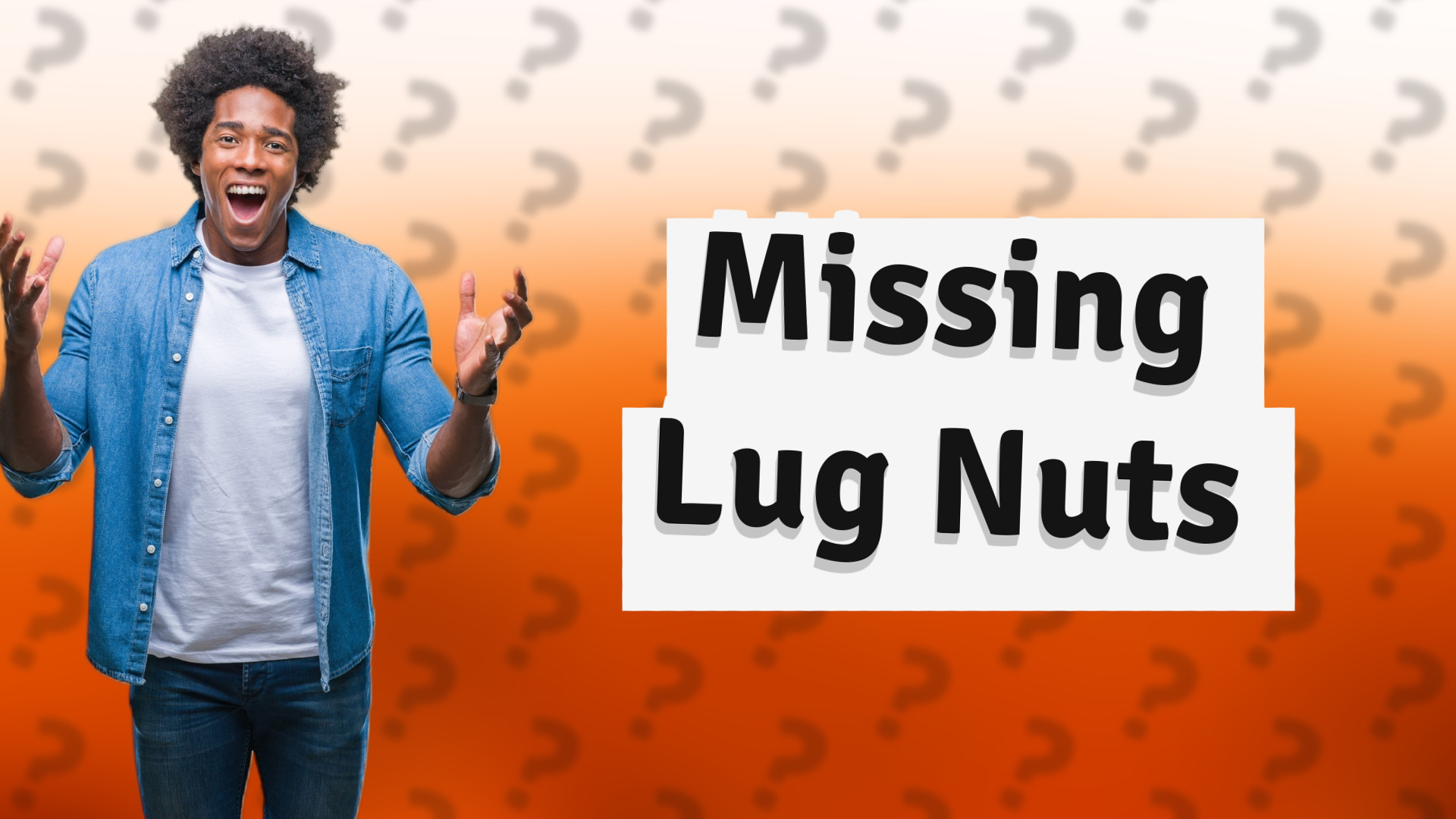 Missing Lug Nuts