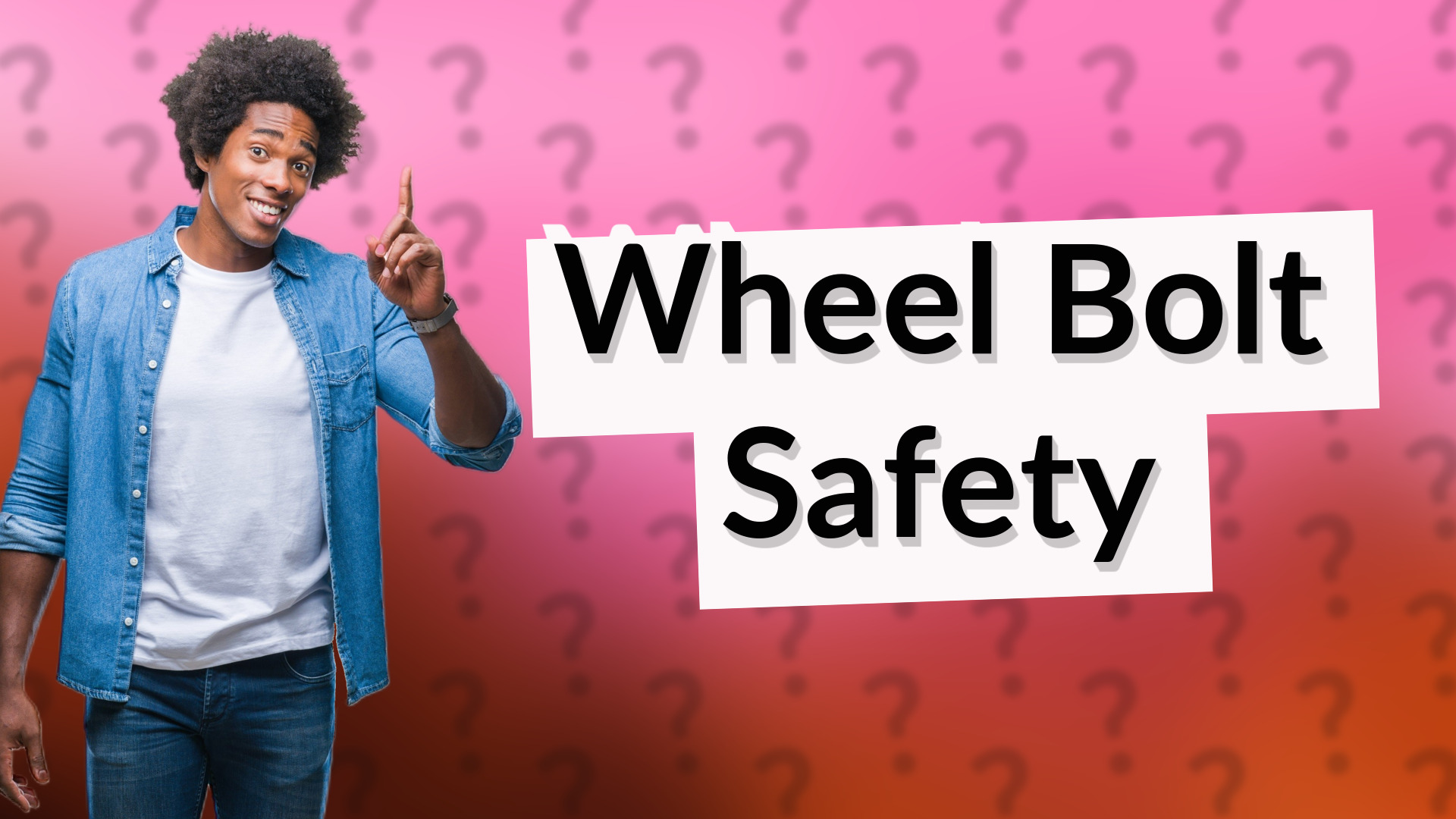Wheel Bolt Safety
