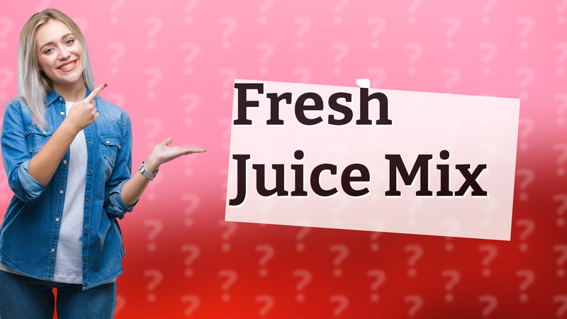 Fresh Juice Mix