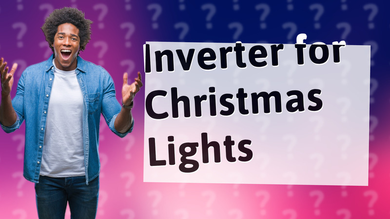 Inverter for Christmas Lights