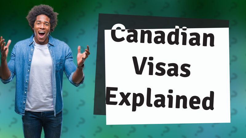 Canadian Visas Explained