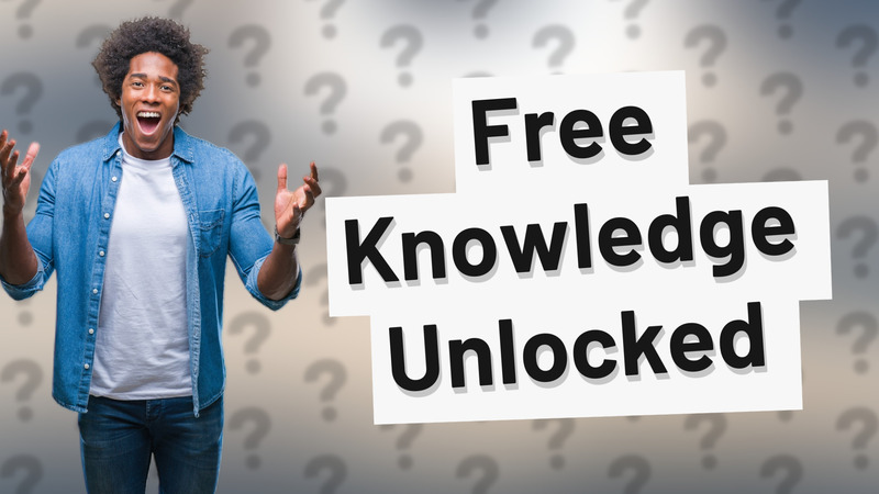 Free Knowledge Unlocked