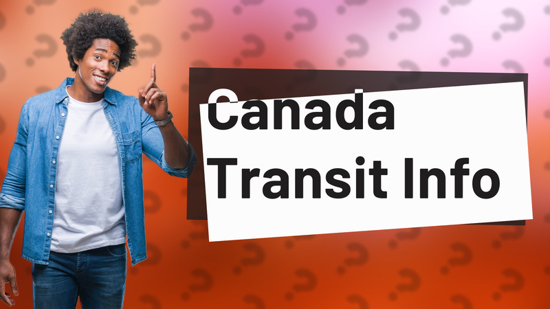 Canada Transit Info