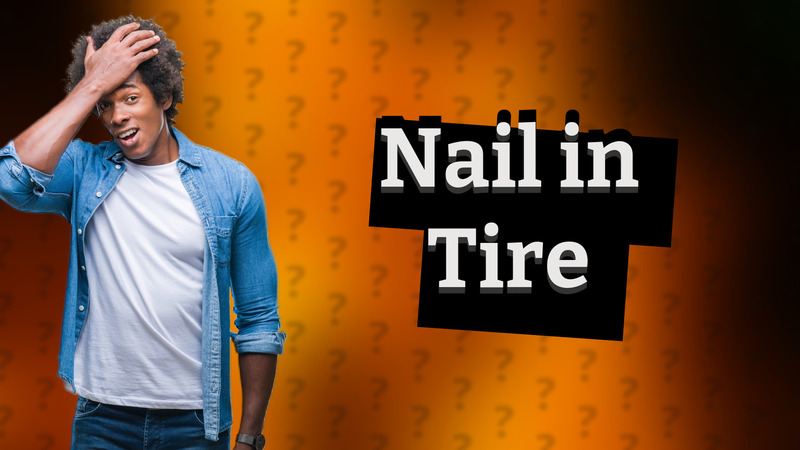 Nail in Tire