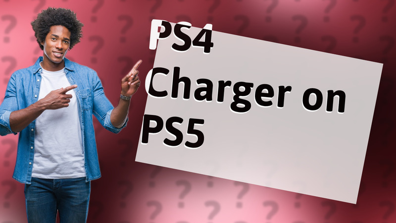 PS4 Charger on PS5