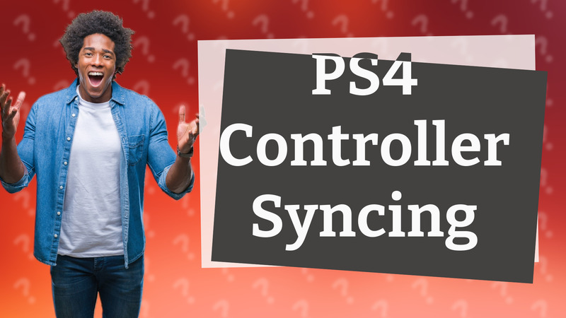 PS4 Controller Syncing