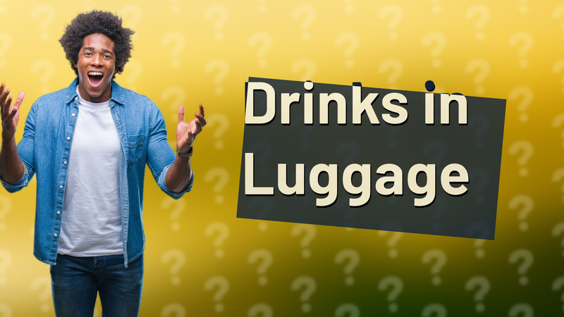 Drinks in Luggage
