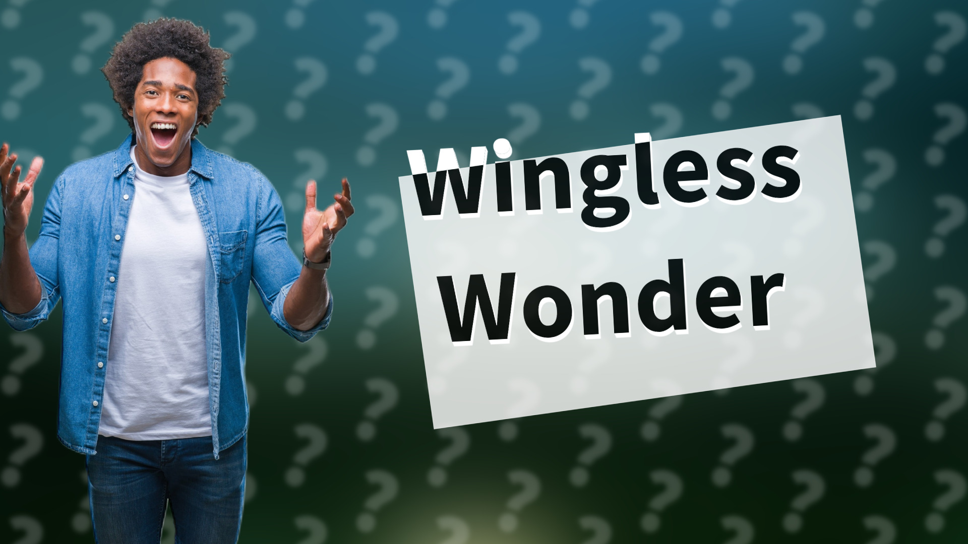 Wingless Wonder