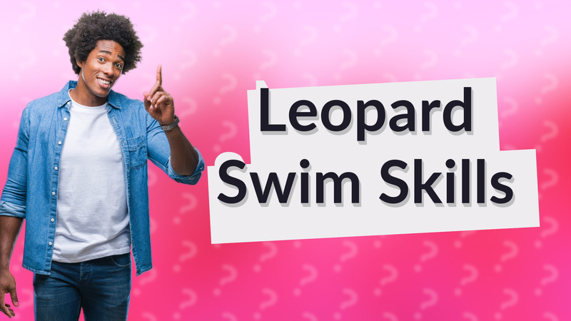 Leopard Swim Skills