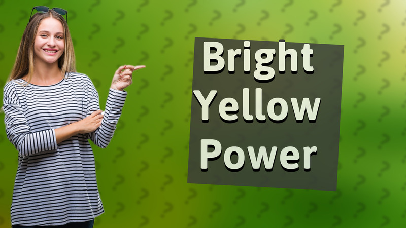 Bright Yellow Power