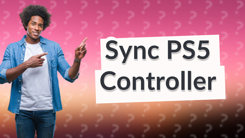 Sync PS5 Controller