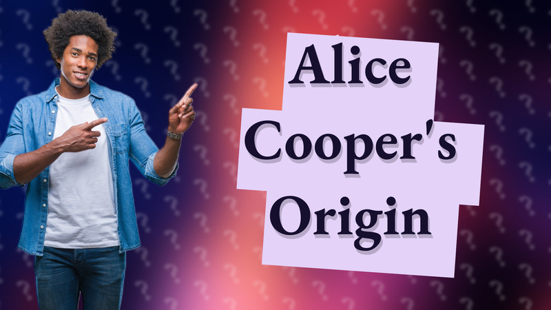 Alice Cooper's Origin