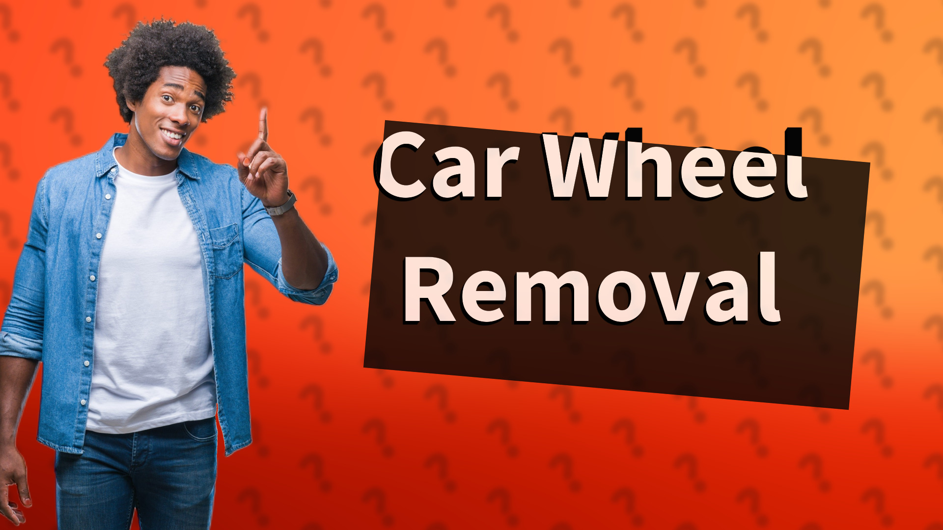 Car Wheel Removal