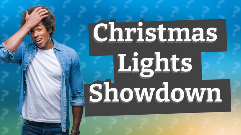 Christmas Lights Showdown