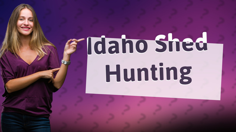 Idaho Shed Hunting