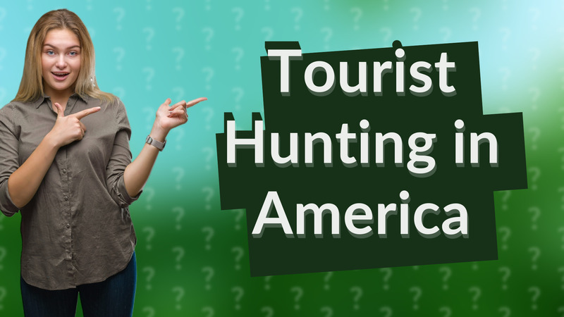 Tourist Hunting in America