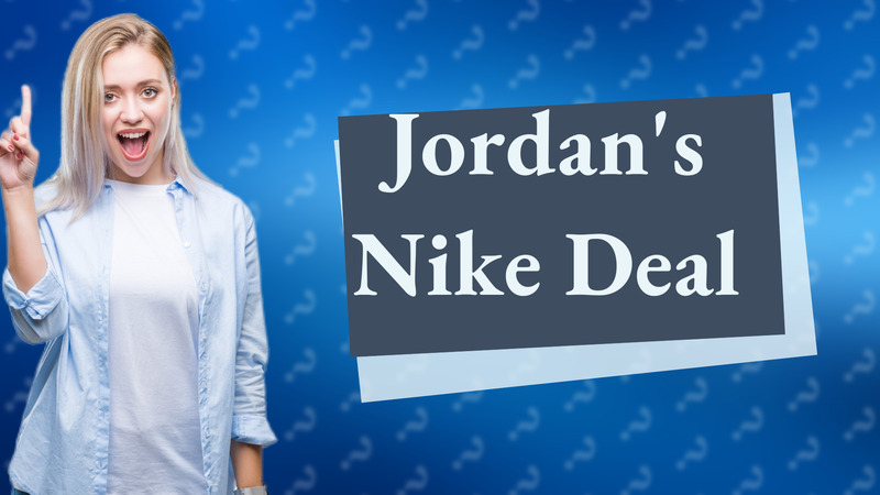 Jordan's Nike Deal