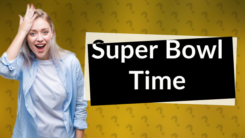 Super Bowl Time