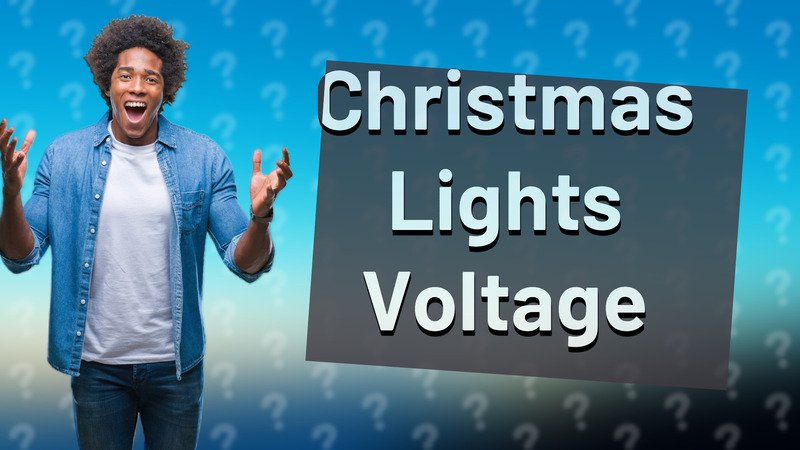 Christmas Lights Voltage