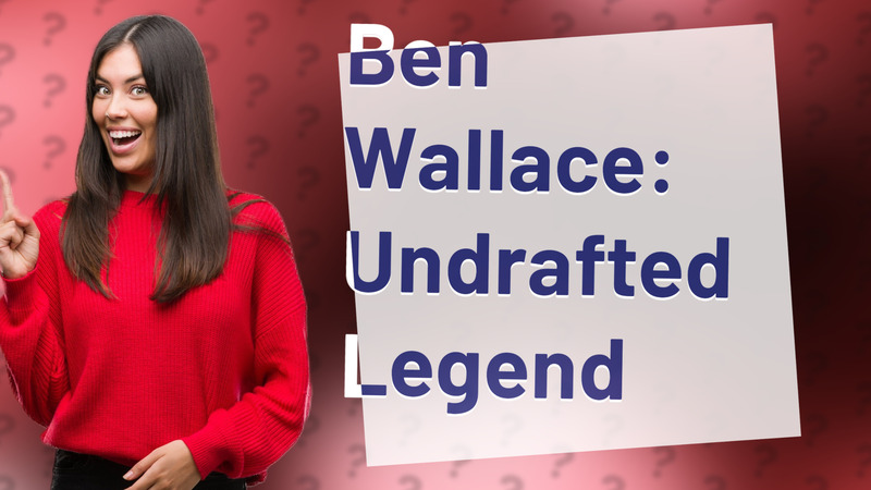 Ben Wallace: Undrafted Legend