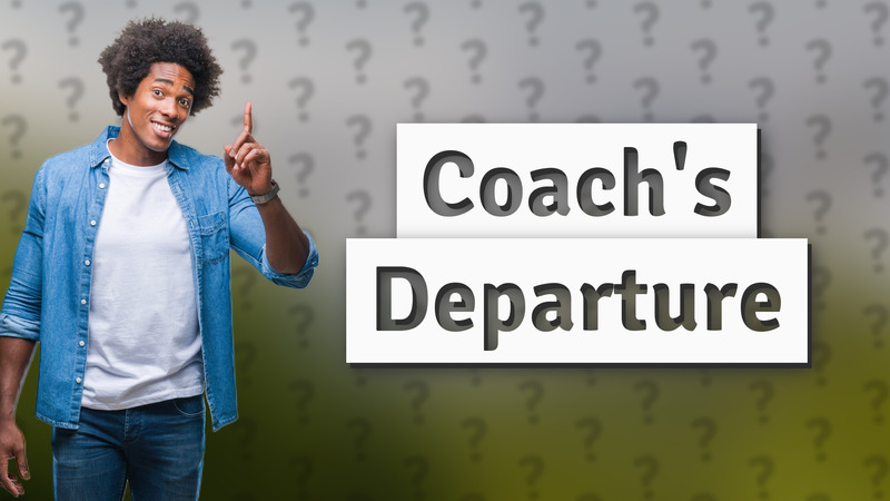 Coach's Departure
