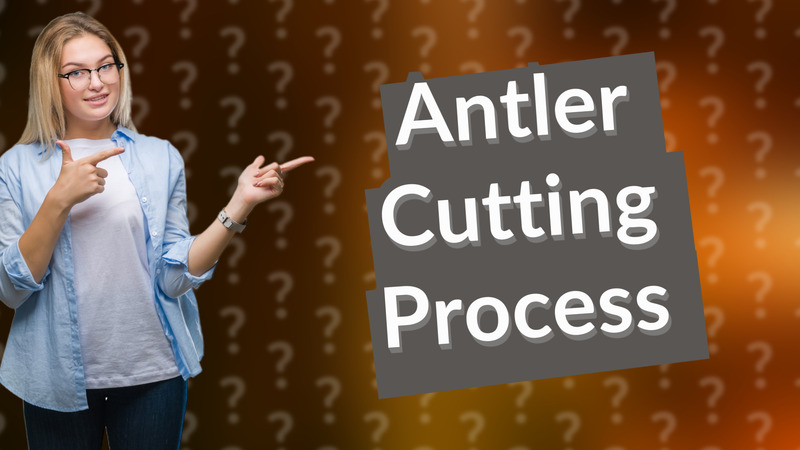 Antler Cutting Process