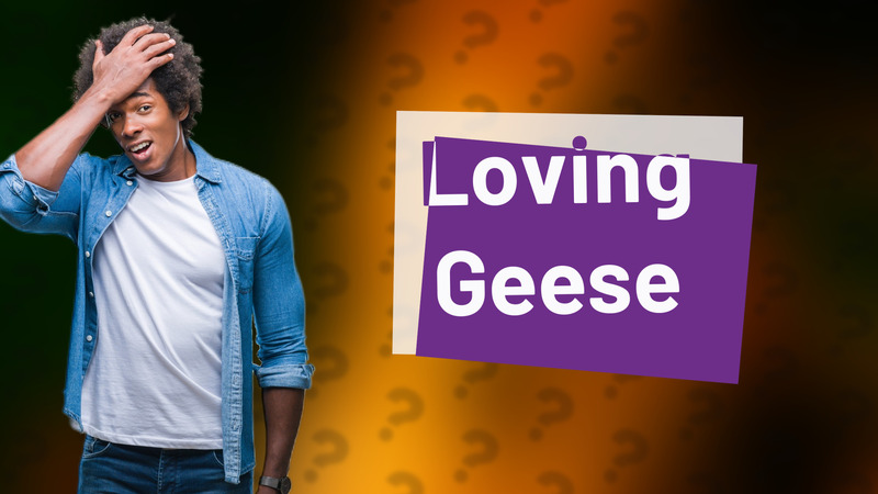 Loving Geese