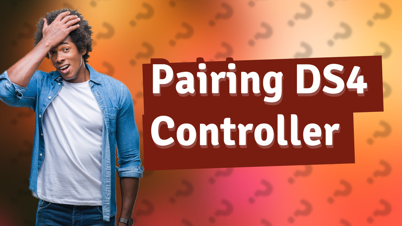 Pairing DS4 Controller